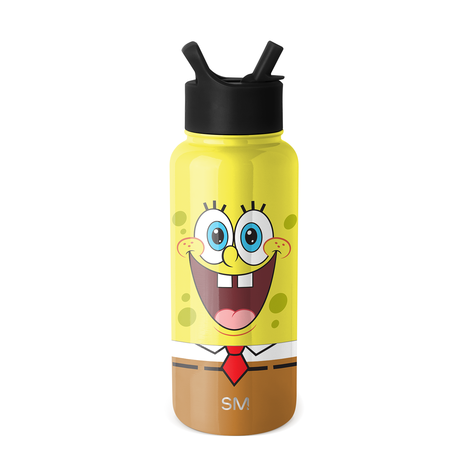 Spongebob Summit Water Bottle with Straw Lid